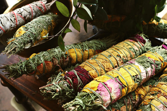 Sacred Herbs and Smudging Rituals: Discover how to purify your home and banish negative energies using herbal magic.