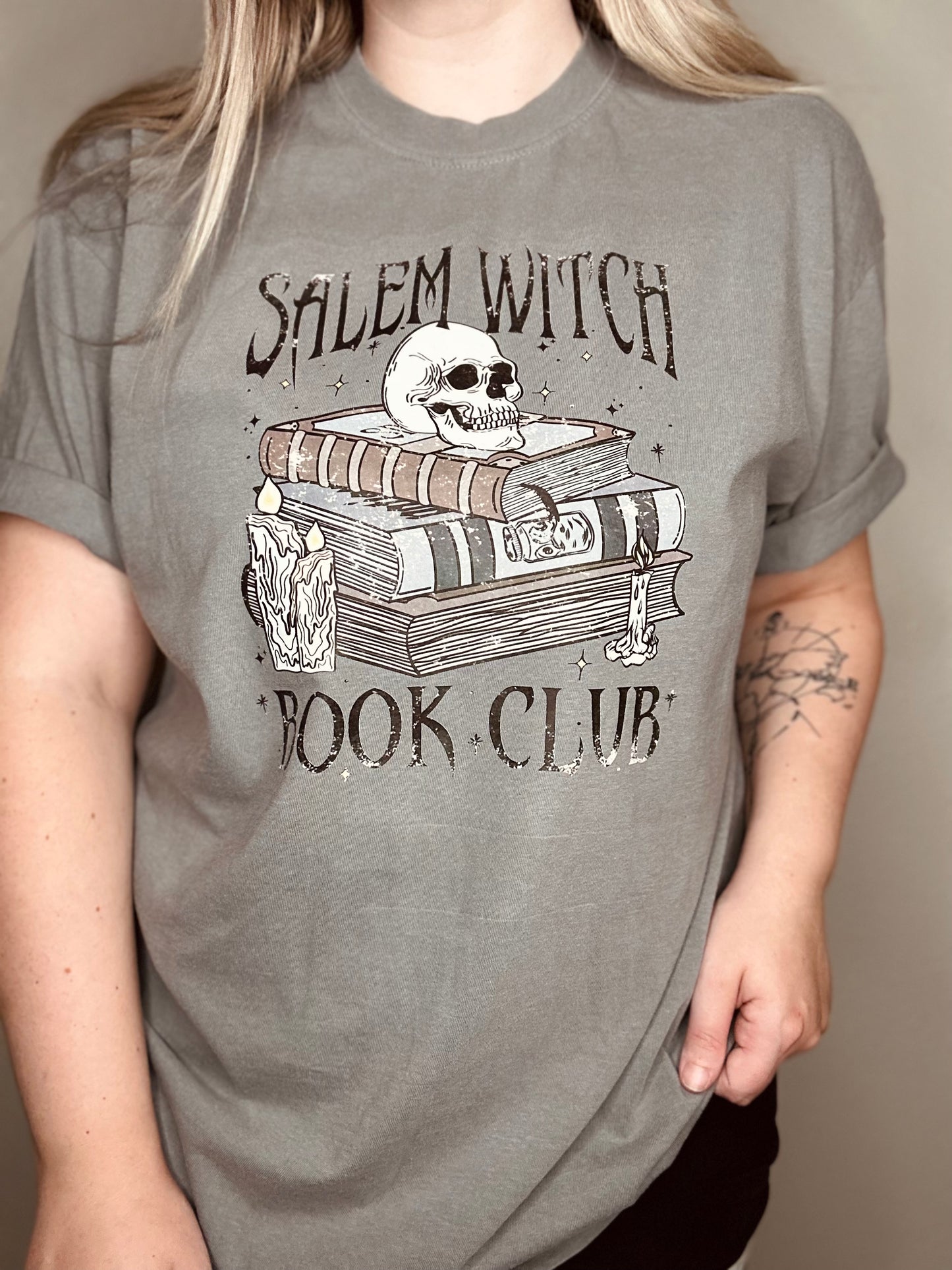 Salem Witch Book Club Tee