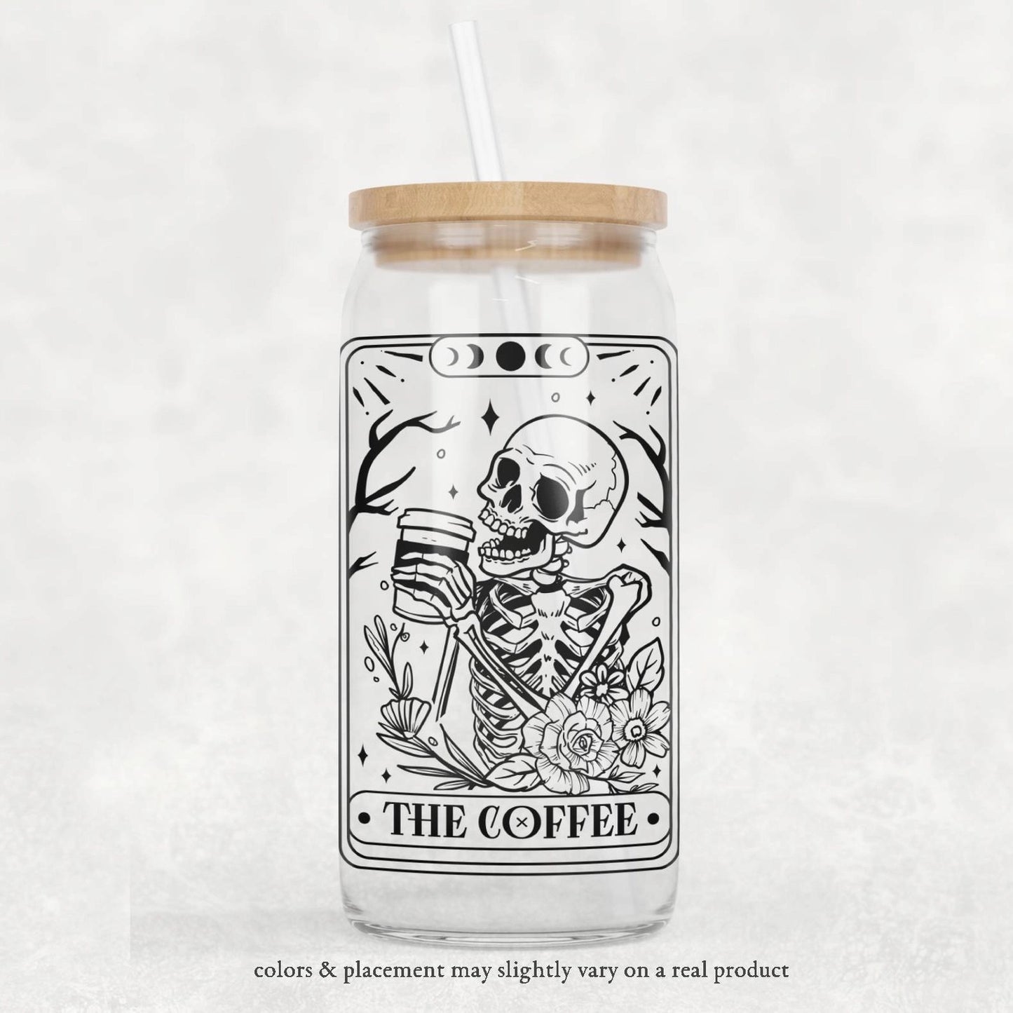 The Coffee Skull Tarot Card Cup