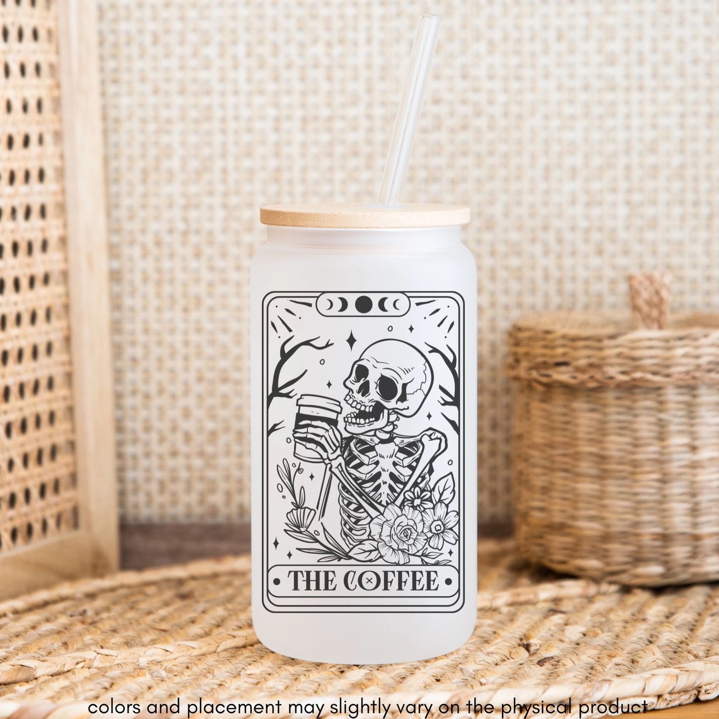 The Coffee Skull Tarot Card Cup