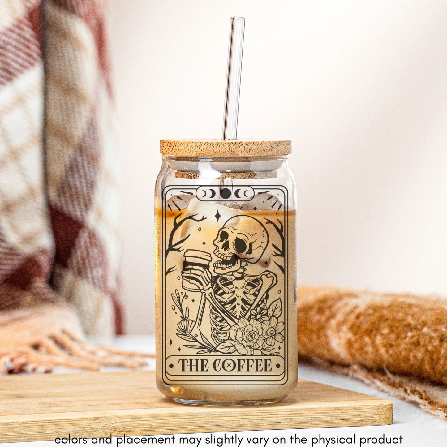 The Coffee Skull Tarot Card Cup