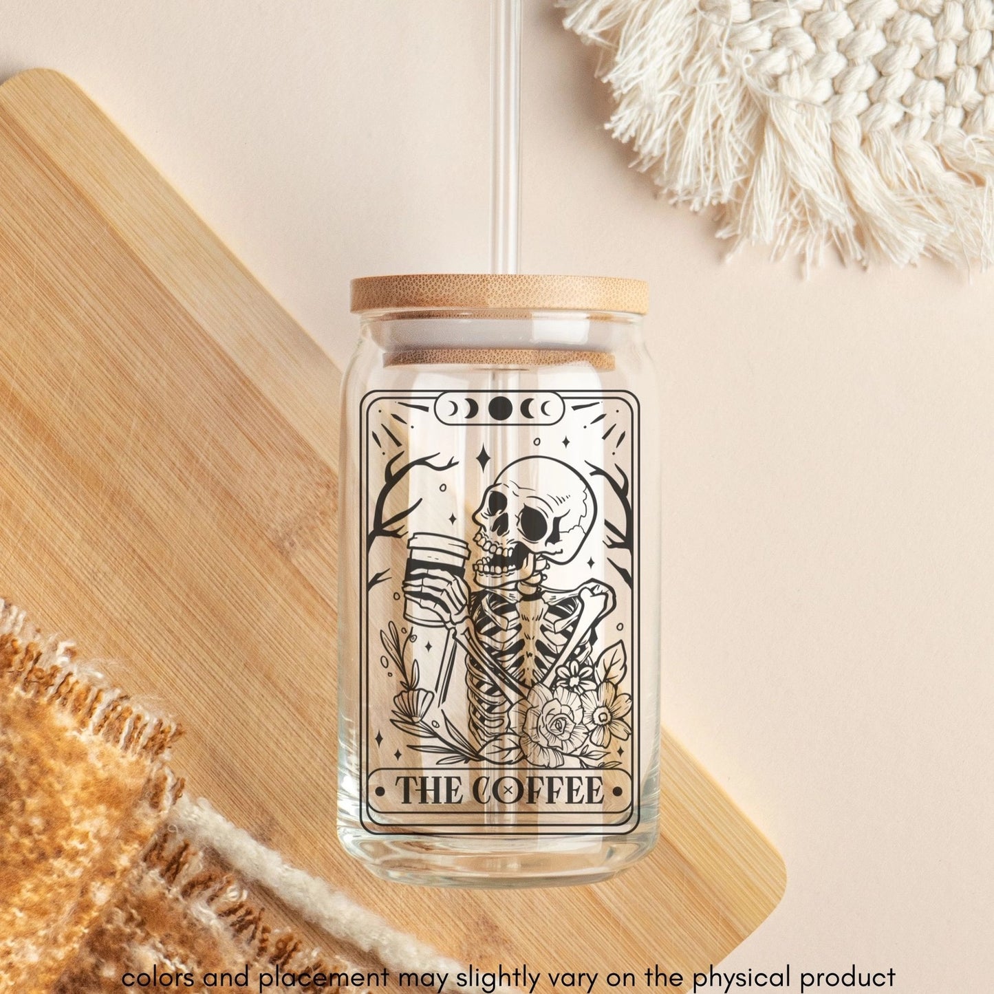 The Coffee Skull Tarot Card Cup