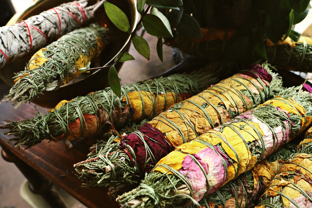 Sacred Herbs and Smudging Rituals: Discover how to purify your home and banish negative energies using herbal magic.