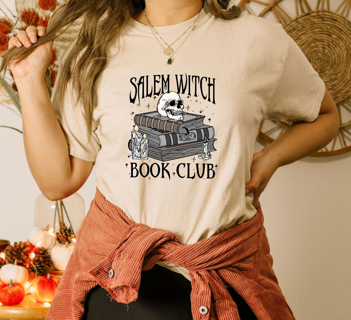Salem Witch Book Club Tee
