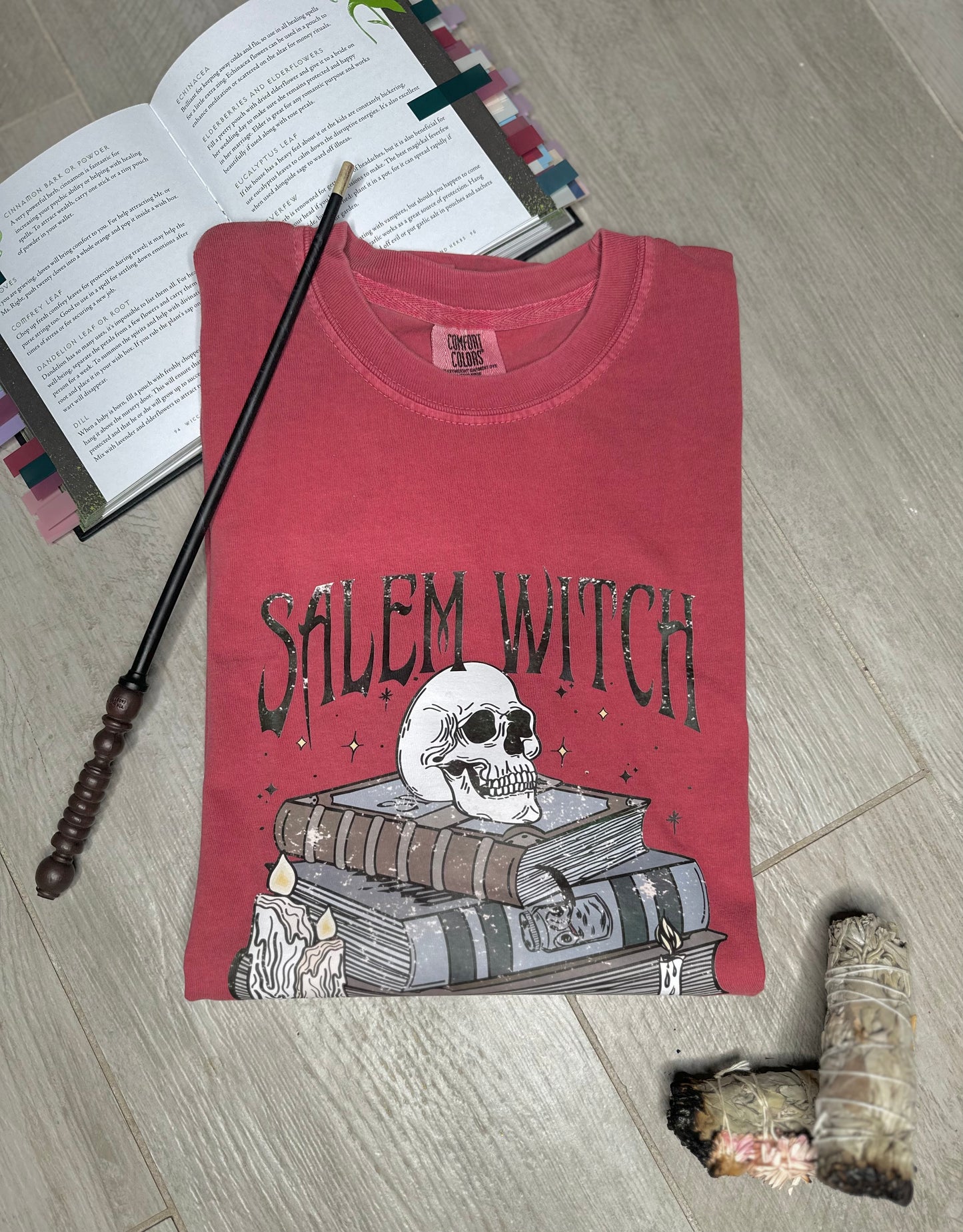Salem Witch Book Club Tee