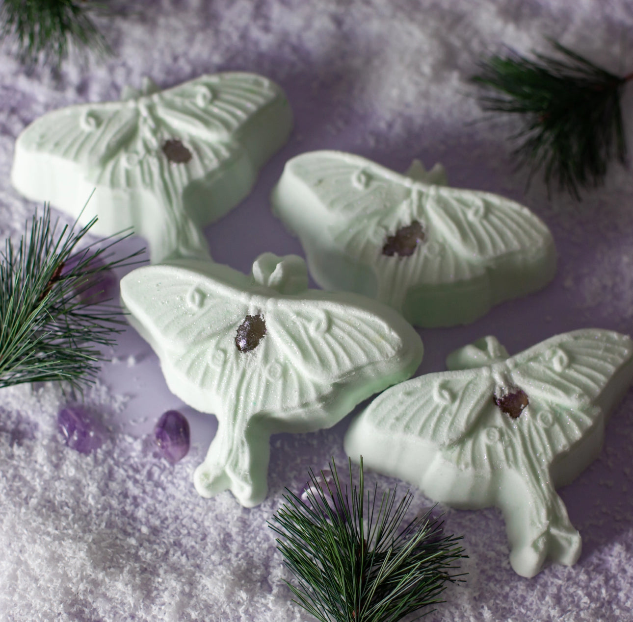 Luna Moth Crystal Bath Bomb